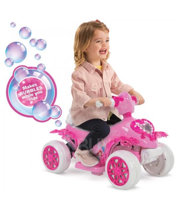 迪士尼公主泡泡電動玩具車