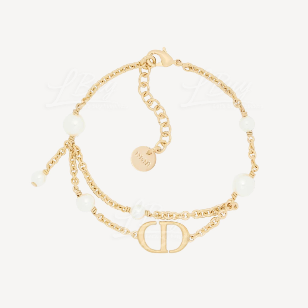 Dior Petit CD 金色雙環手鏈 B2068