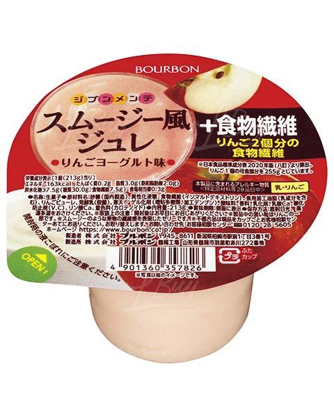 百邦冰沙式果冻+膳食纤维(苹果乳酪味)213g