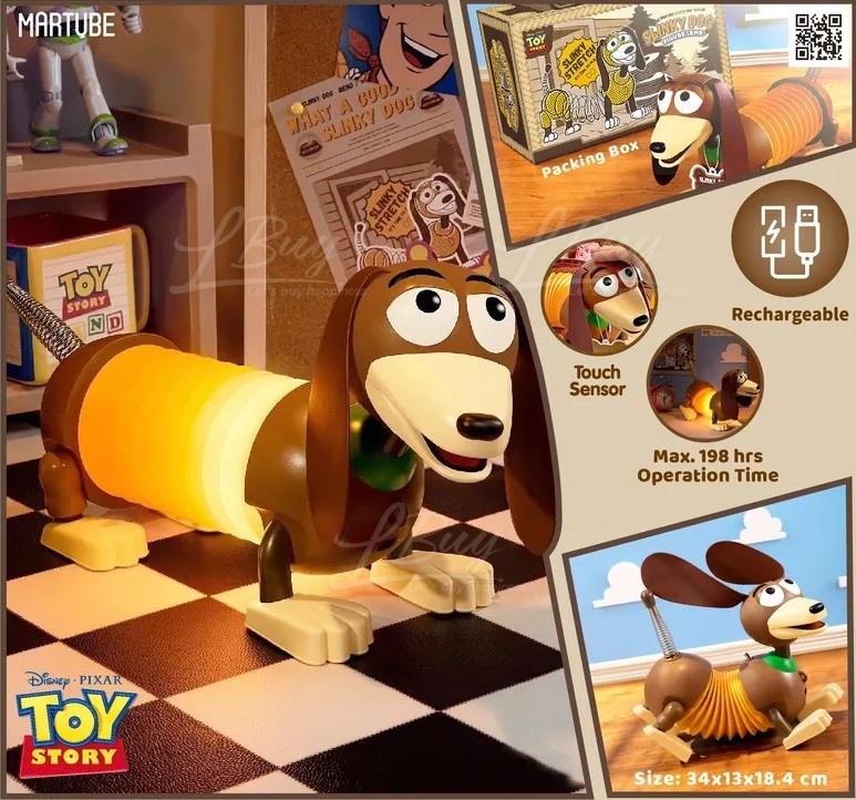 Toy Story Figure Lamp-Slinky Dog