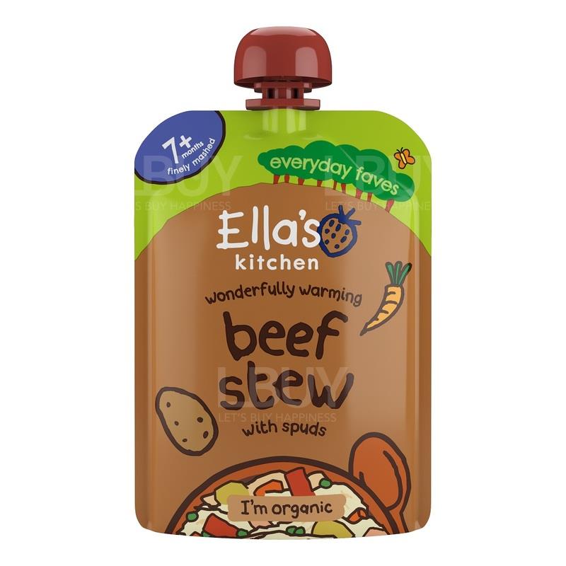 有机炖牛肉薯仔蔬菜蓉 (7个月+) 130g