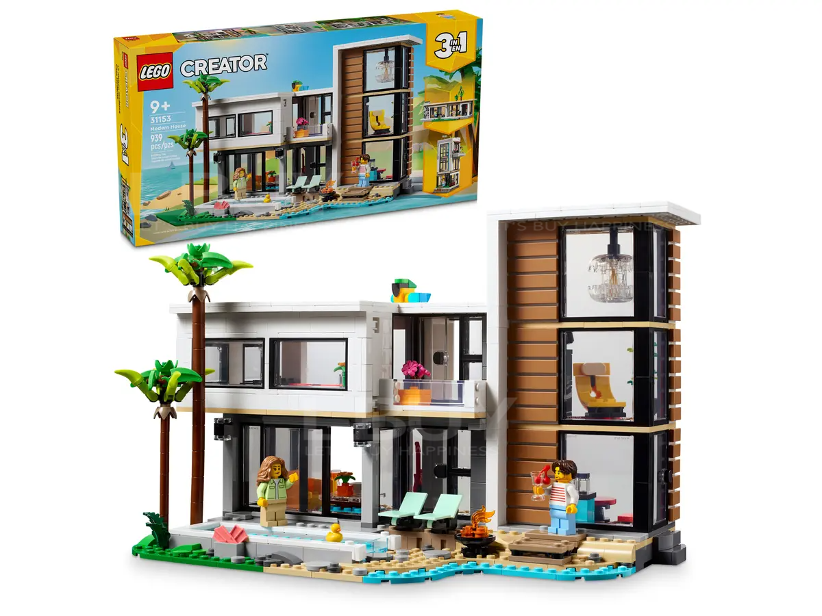 LEGO 31153 Creator 3 in 1 现代住宅 9+