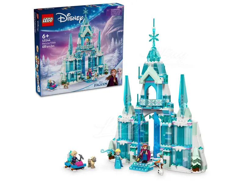 LEGO 43244 Disney Princess 艾莎的冰雪宮殿 6+