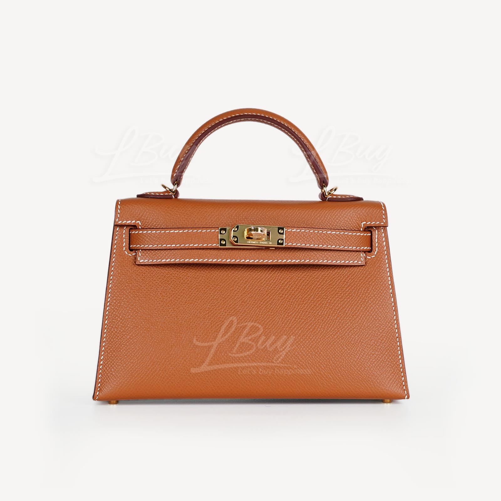 Hermes Mini Kelly II Gold