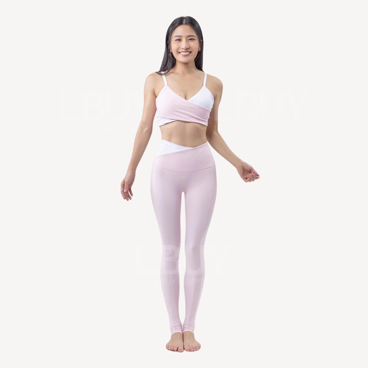 Align Leggings,Pink & White,M