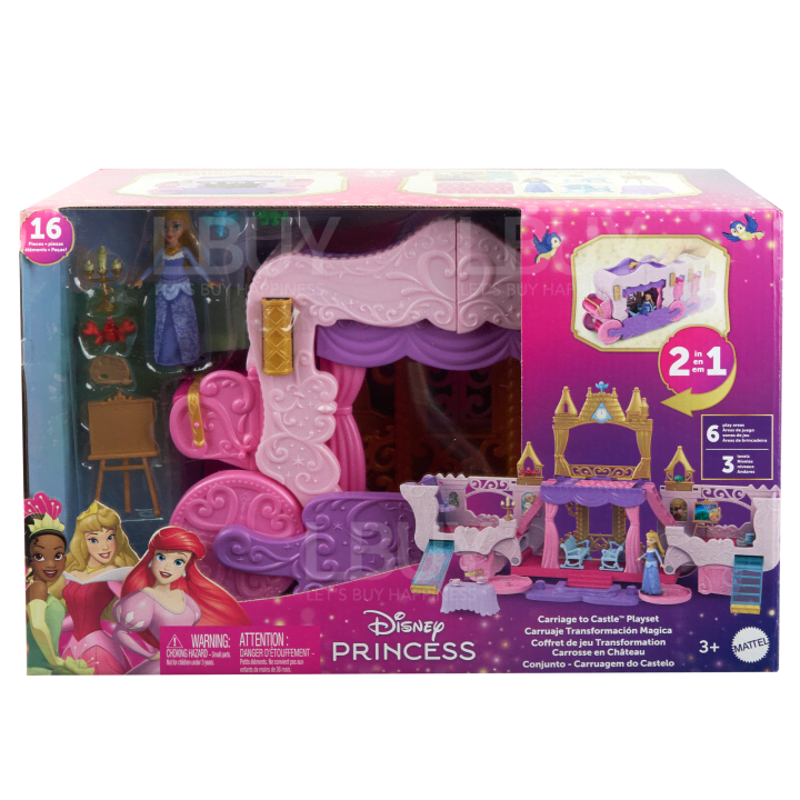 HWX17 Disney Princess Carriage To Castle Playset™