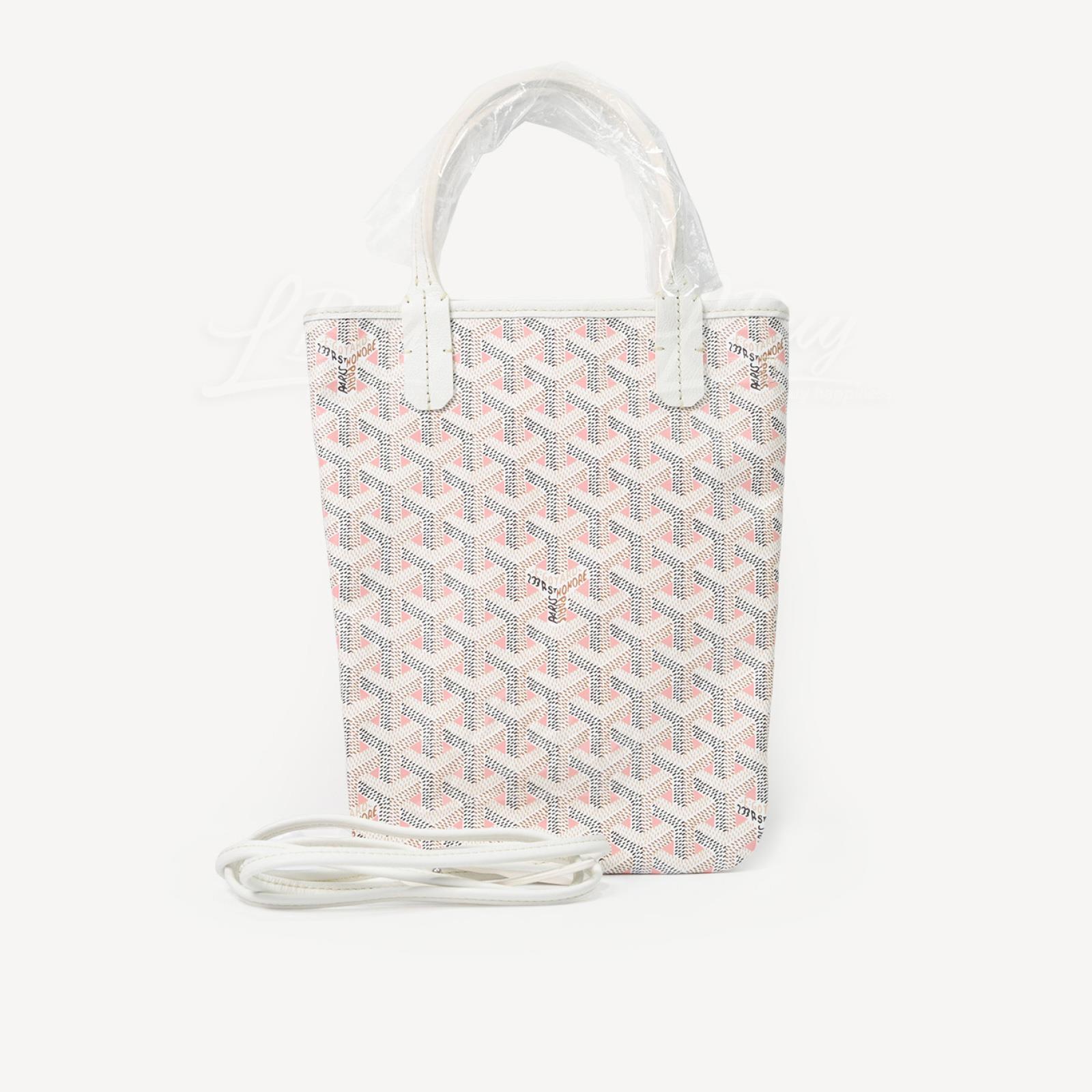 Goyard Poitiers Claire-Voie Bag PM Pink