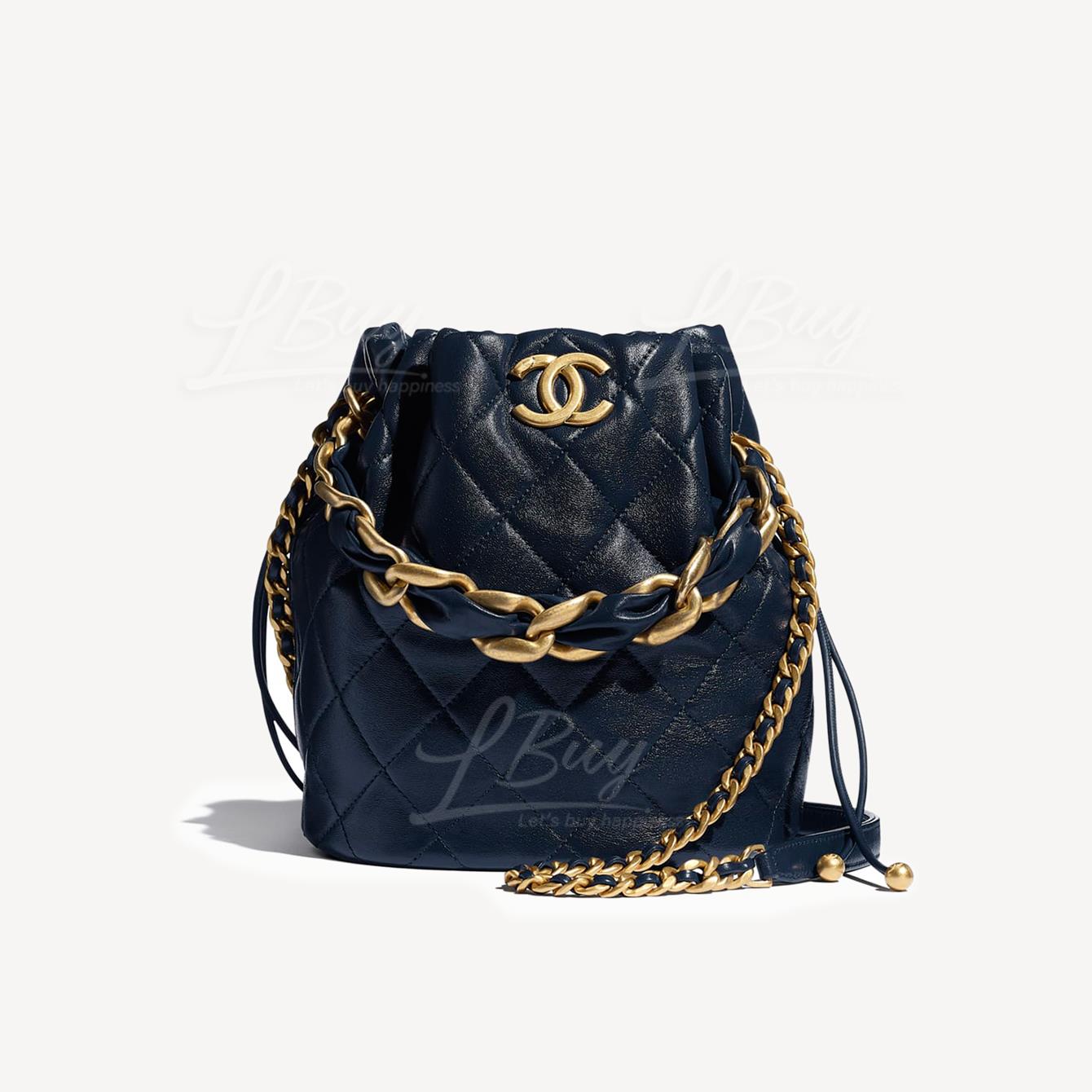 CHANEL Drawstring Bag