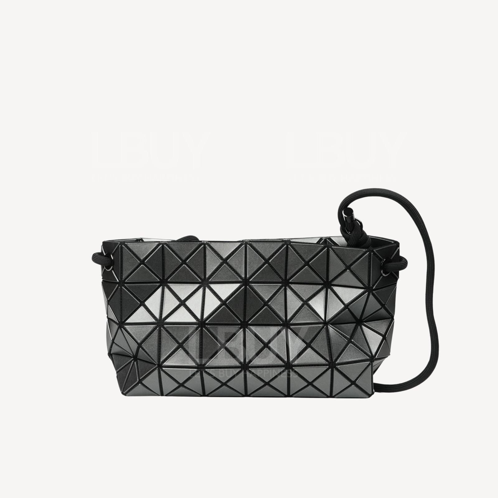 Bao Bao Loop Metallic Gunmetal Shoulder Bag AG571-94