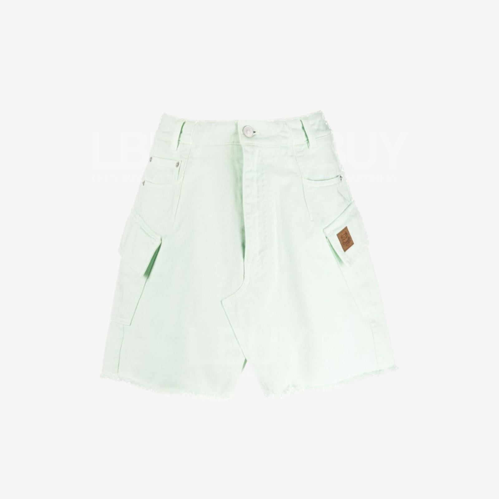 Kenzo 青苹果绿色半截裙