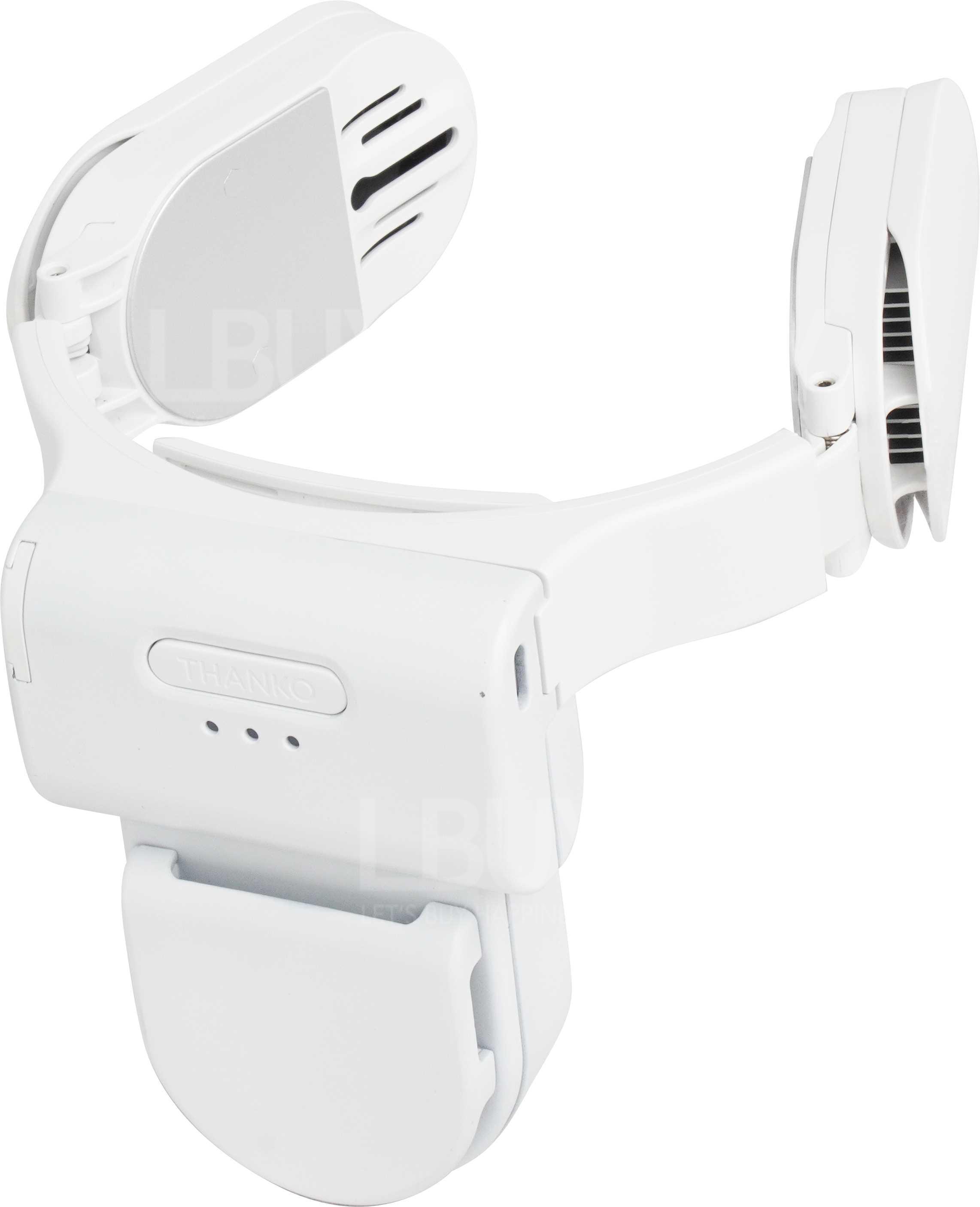 Thanko Neck Fan + Cooler SLIM White