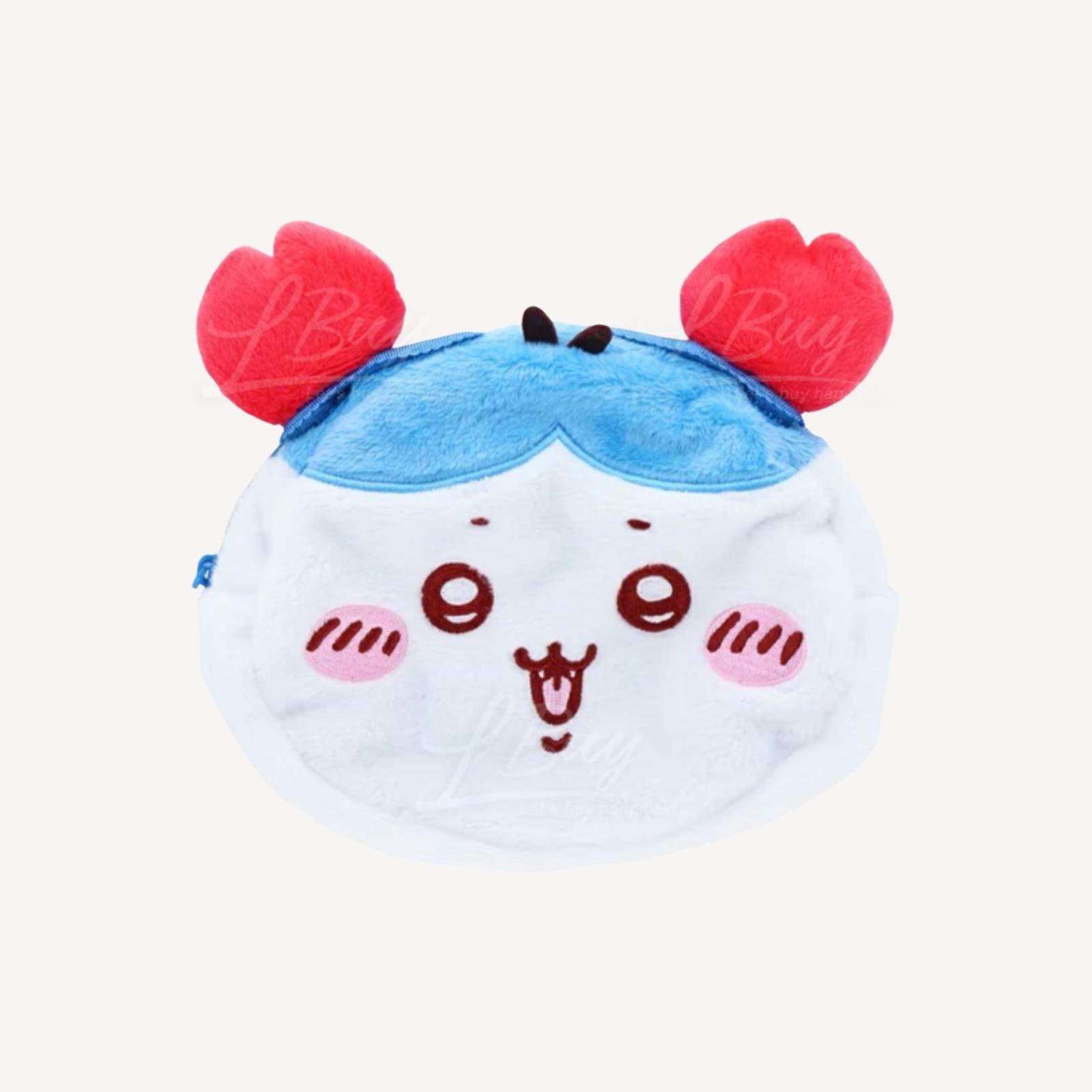 Chiikawa 蟹钳毛公仔拉链收纳袋pouch 小八