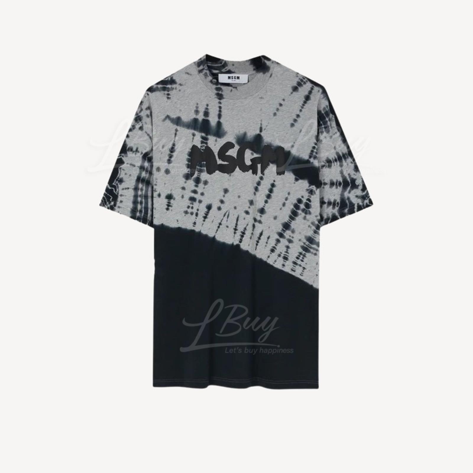 MSGM Tie-Dye Cotton T-shirt