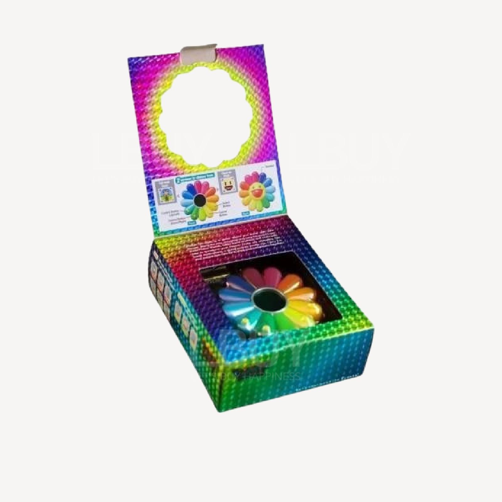 新品 FLOWER GOWALK RAINBOW× CLEAR 村上隆 6月20日(火)12時よりWEBショップにて、村上隆新作ゲーム「FLOWER