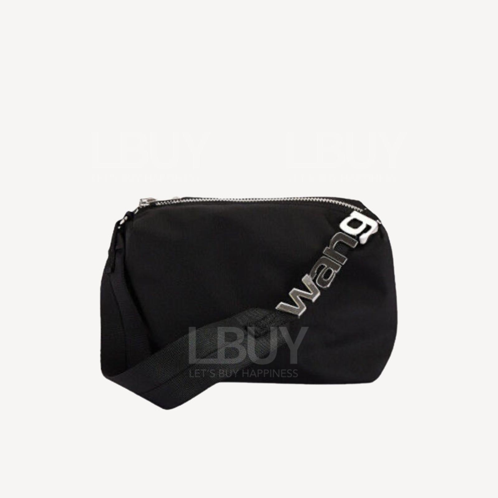 ALEXANDER WANG Black Heiress Sport Shoulder Bag
