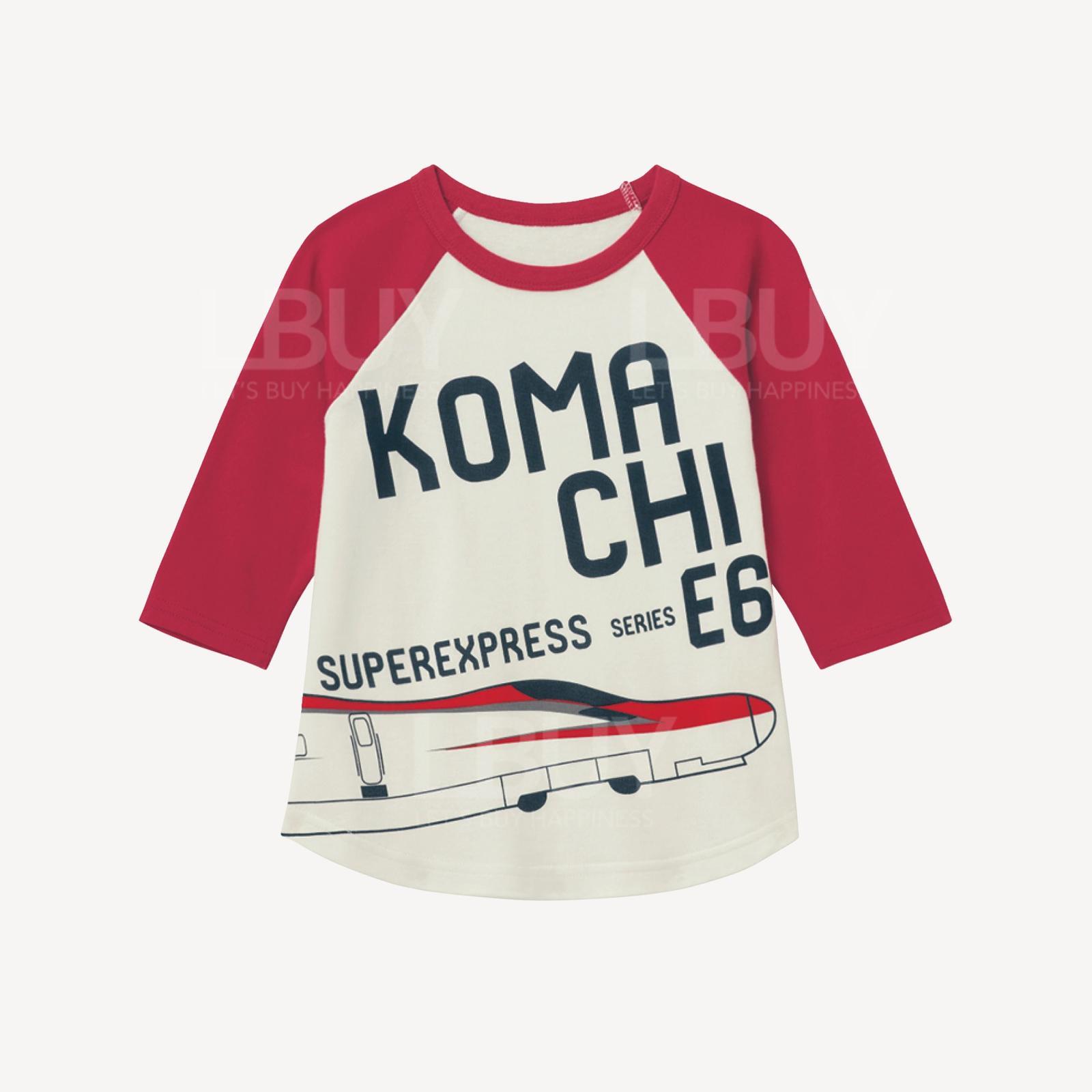 新干线E6中袖Tee (尺码: 100-130)