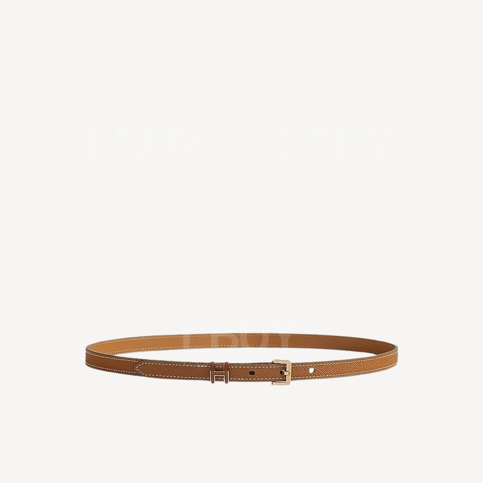 Hermes Pop H 15 Belt 腰帶 金色配玫瑰金扣