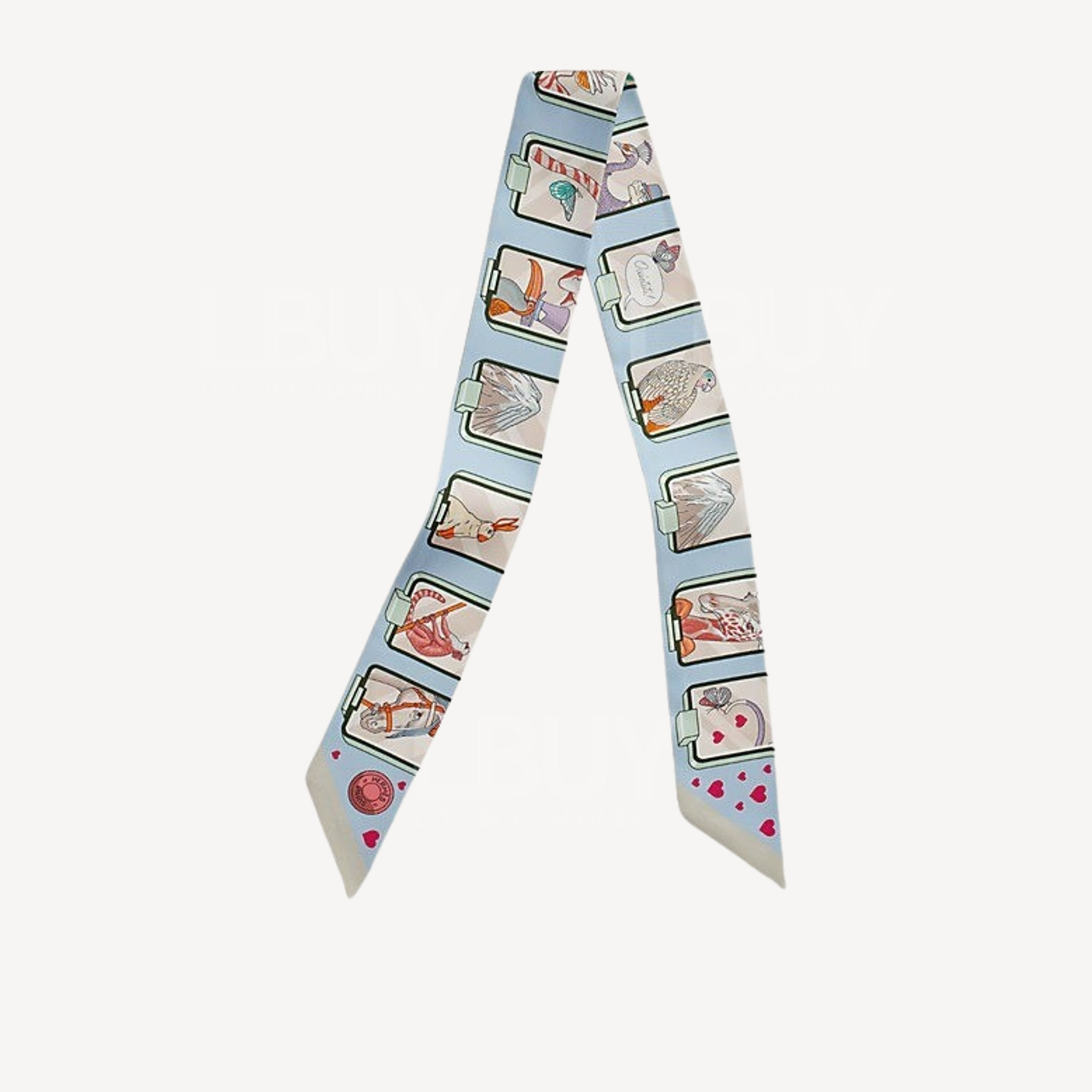 Hermes Story Twilly 浅蓝色 玫瑰粉 绿色