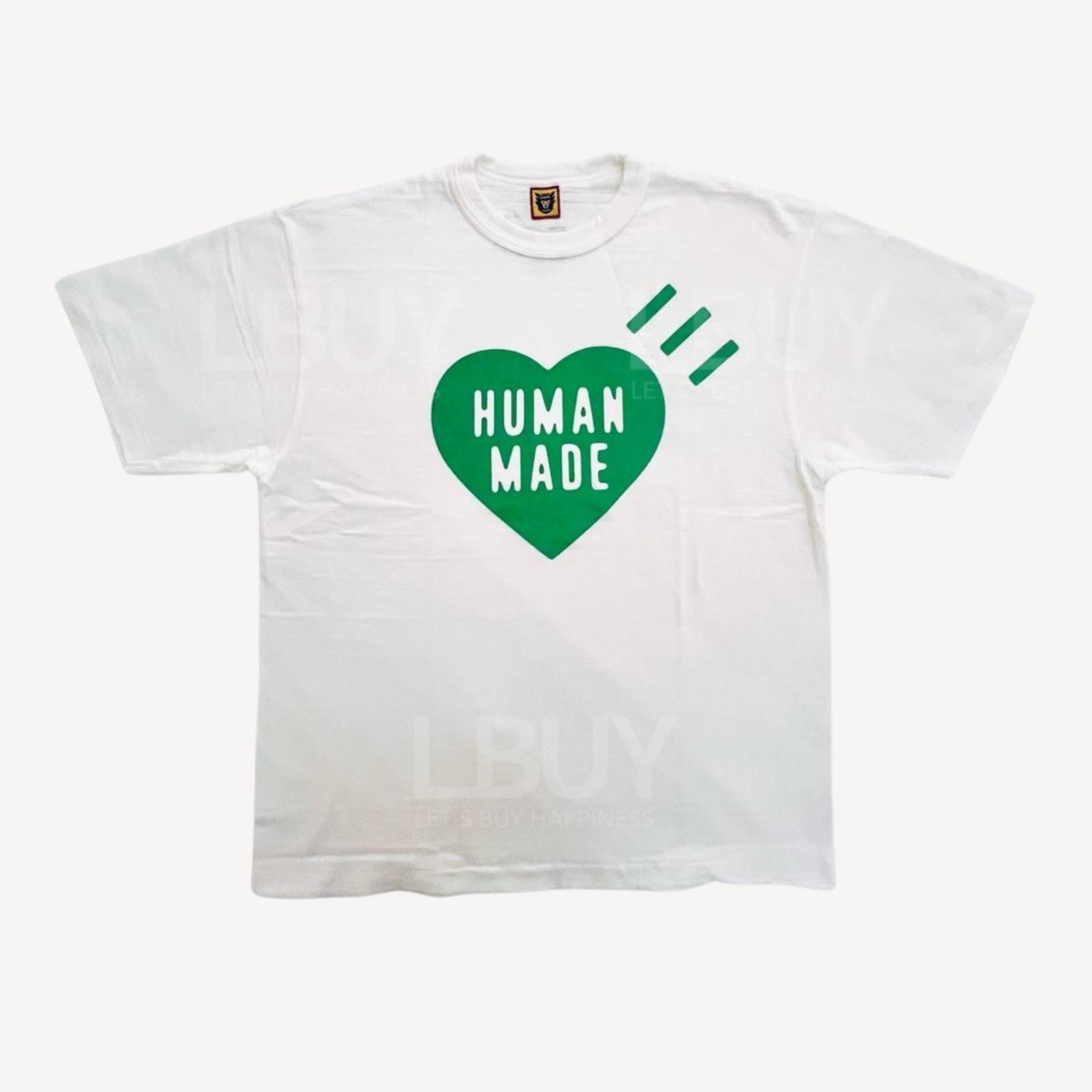 HUMAN MADE Green HEART T-SHIRT短袖T恤