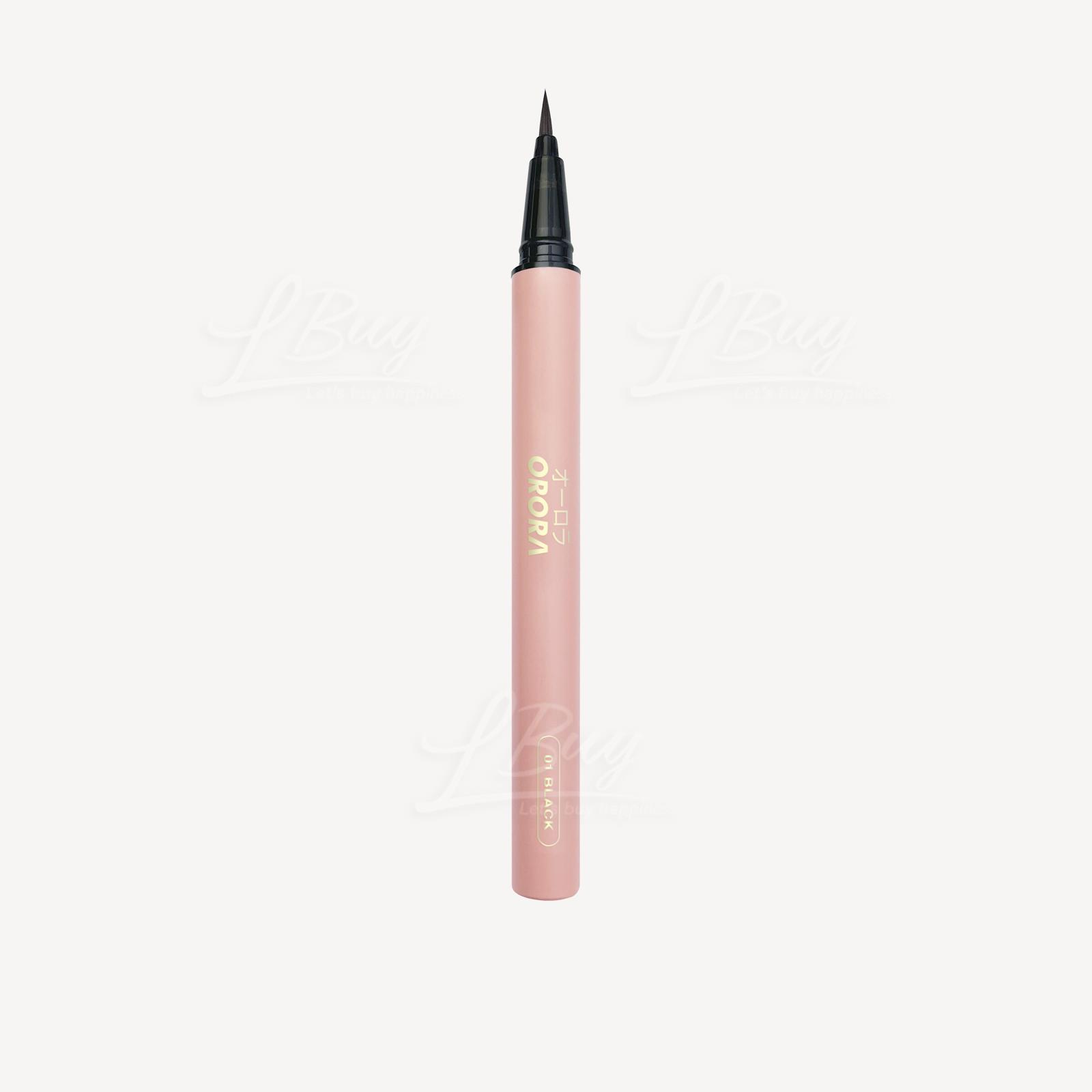 日本Orora 0.1mm特細刷液型液體眼線筆(黑色)