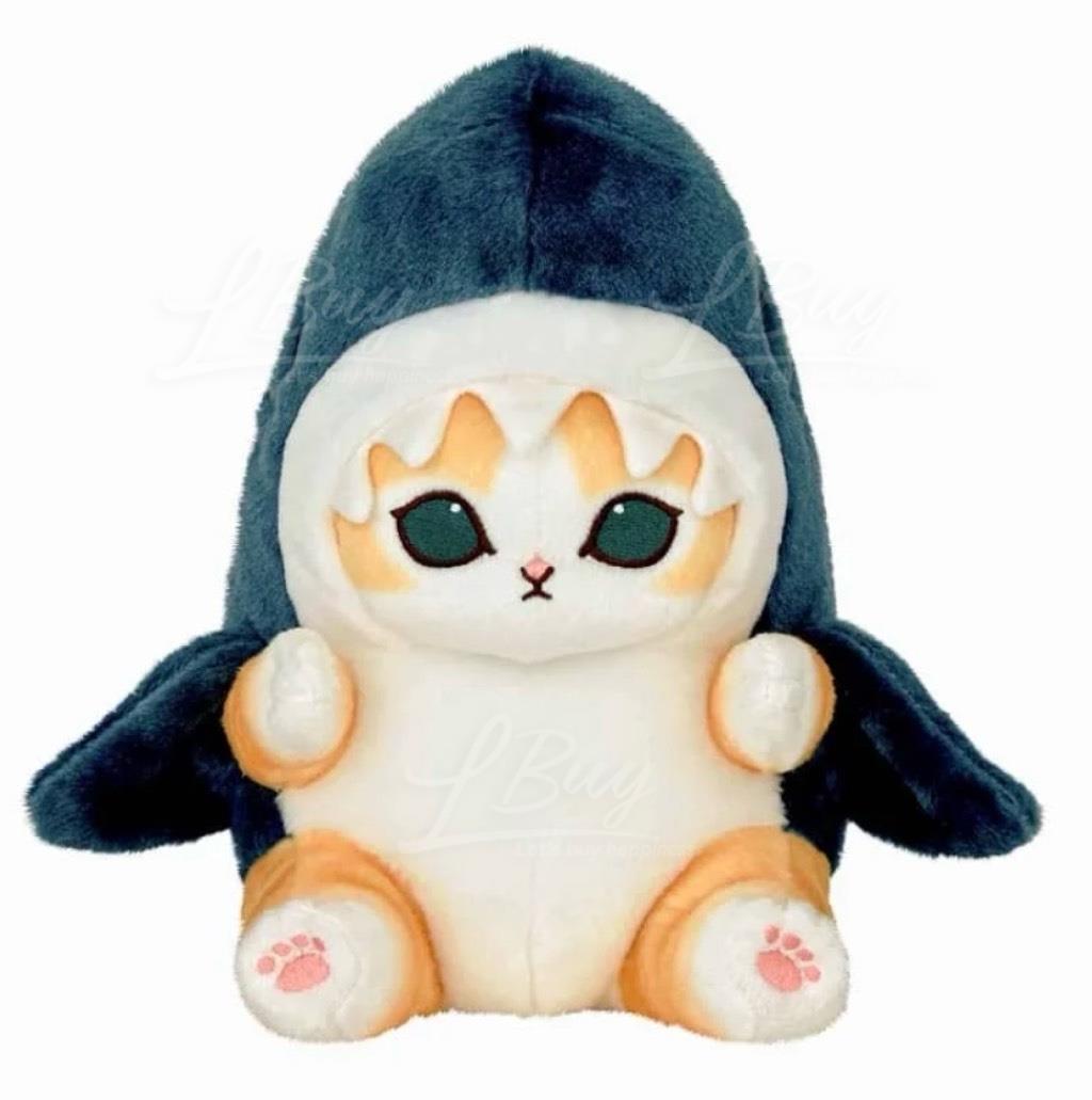 mofusand 鯊魚貓造型公仔 (S) (豆豆新版) (25cm)