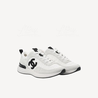 Chanel CC Logo Trainers Sneakers