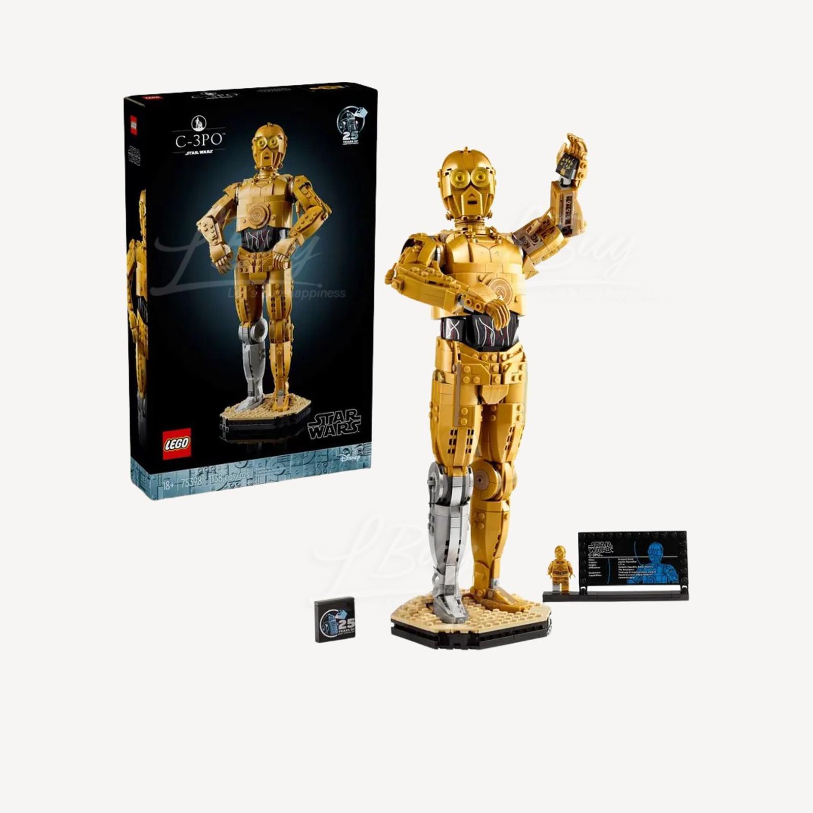 LEGO 75398 Star Wars™ 星球大战 C-3PO™ 拼砌式机器人 18+