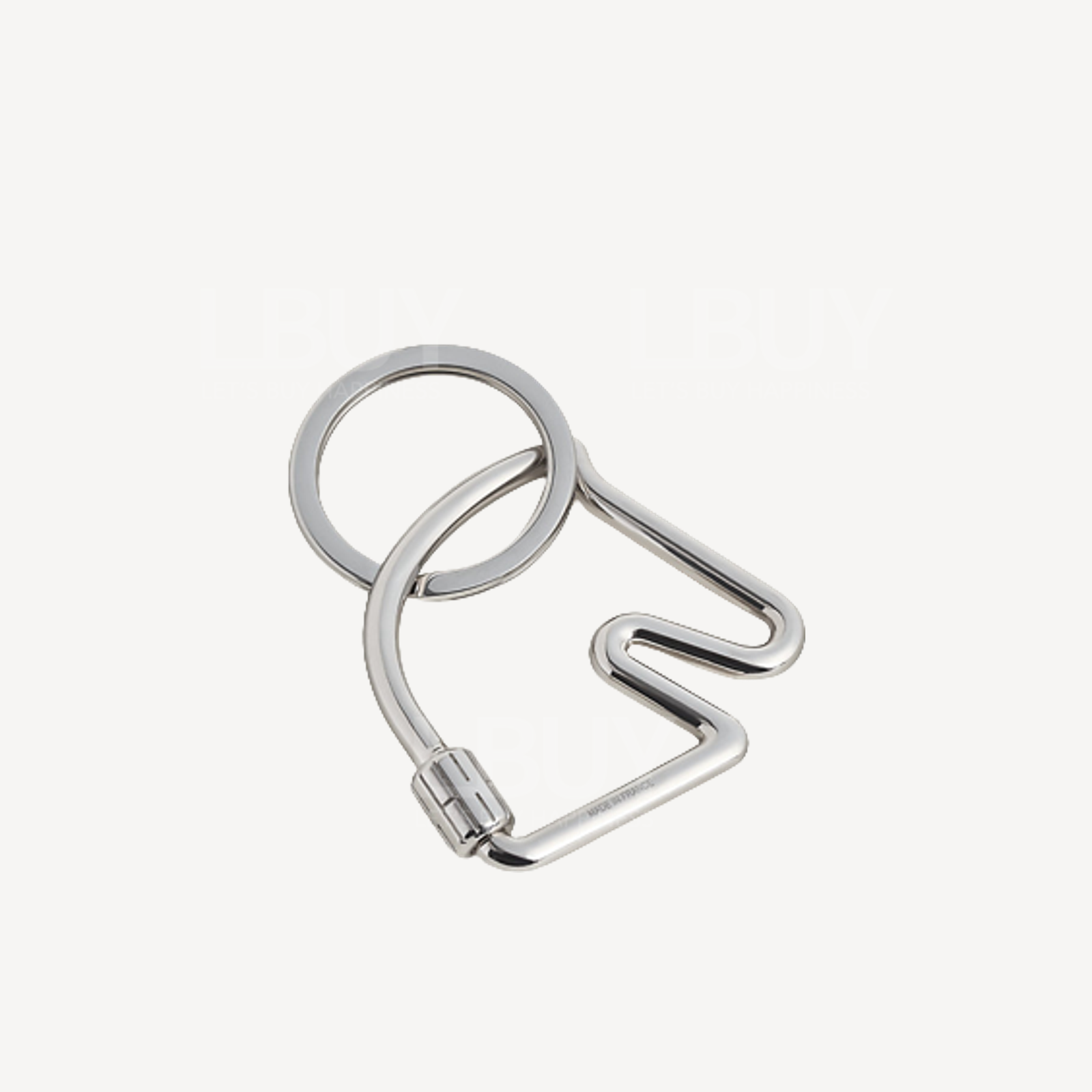 Hermes Cheval Key Ring 馬頭造型鎖匙圈 銀色
