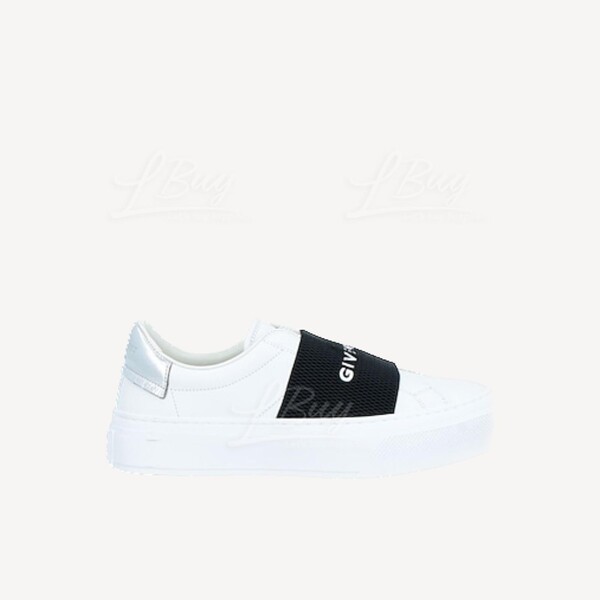 Basket givenchy adhesive blanche