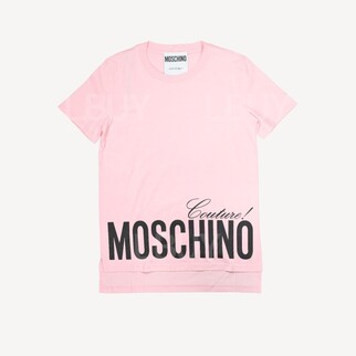 Moschino Couture 下幅Logo 短袖T恤