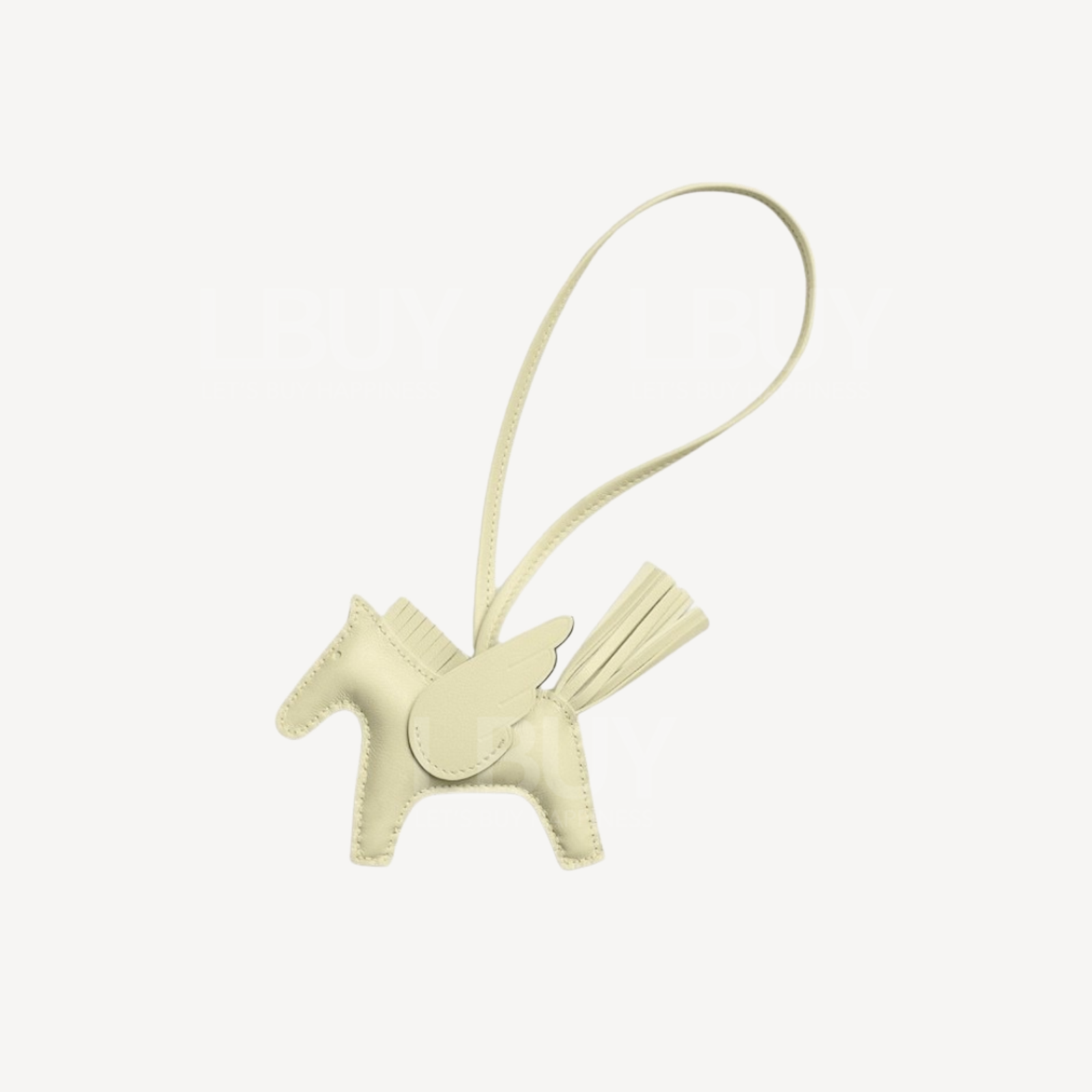 Hermes Rodeo Pegase PM charm Milton Yellow