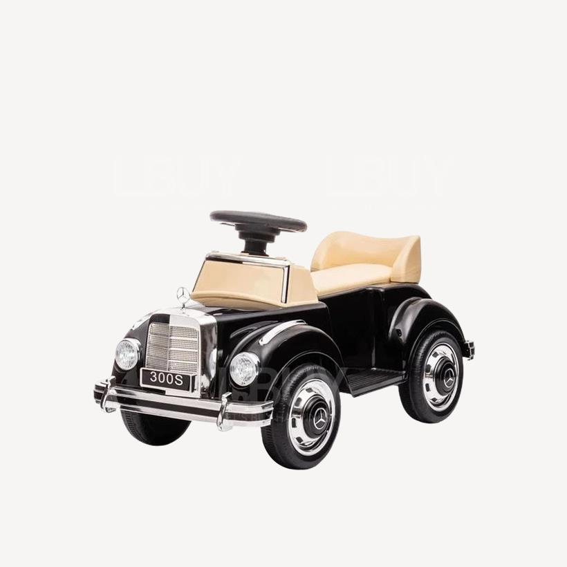 Mercedes-Benz 授权古董老爷儿童电动车 Official Licensed Kids Ride On-Mercedes Benz 300S kids ride on-Black