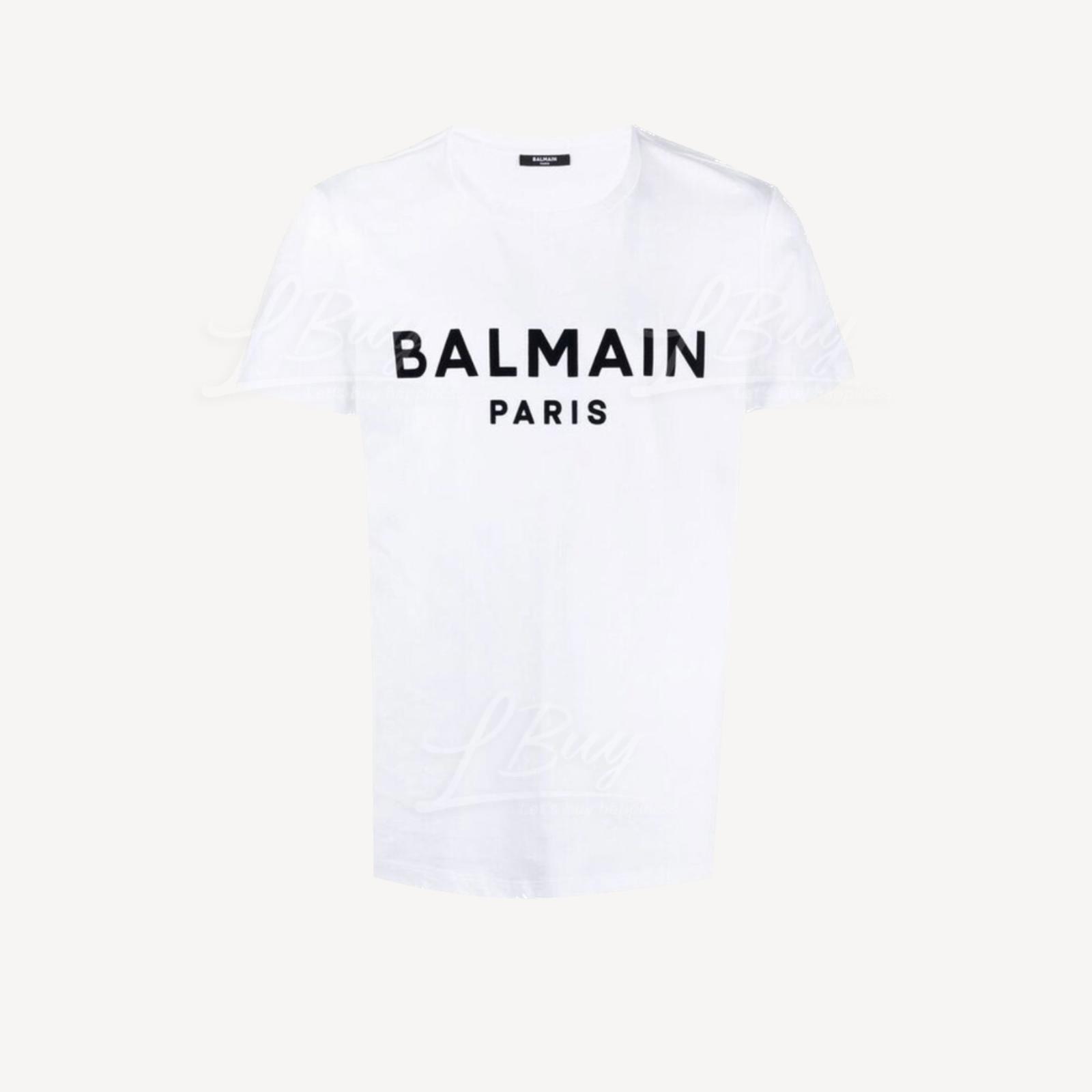 Balmain printed T-shirt (BB33)