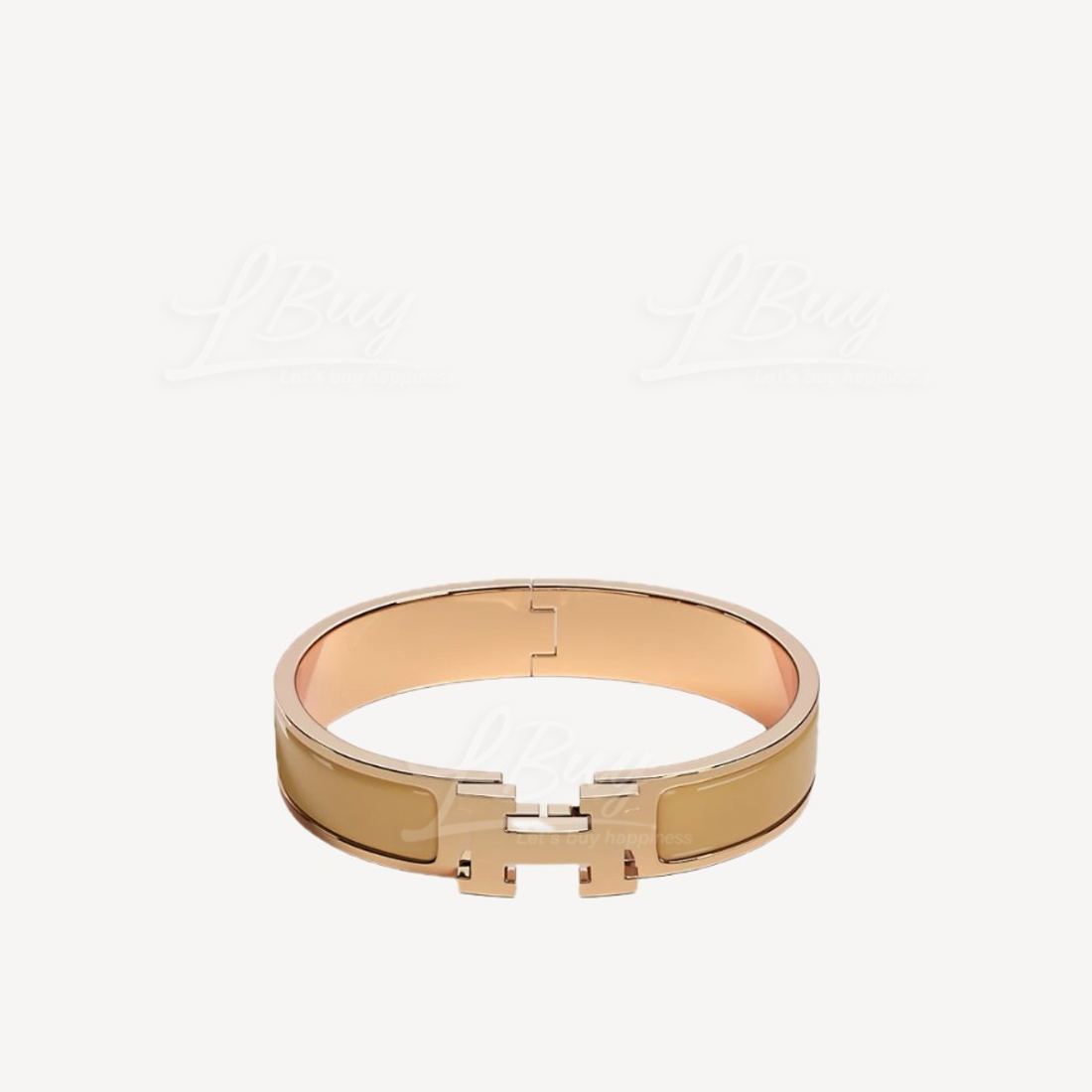 Hermes Clic H Bracelet 手鐲 手鈪 沙礫色配玫瑰金扣