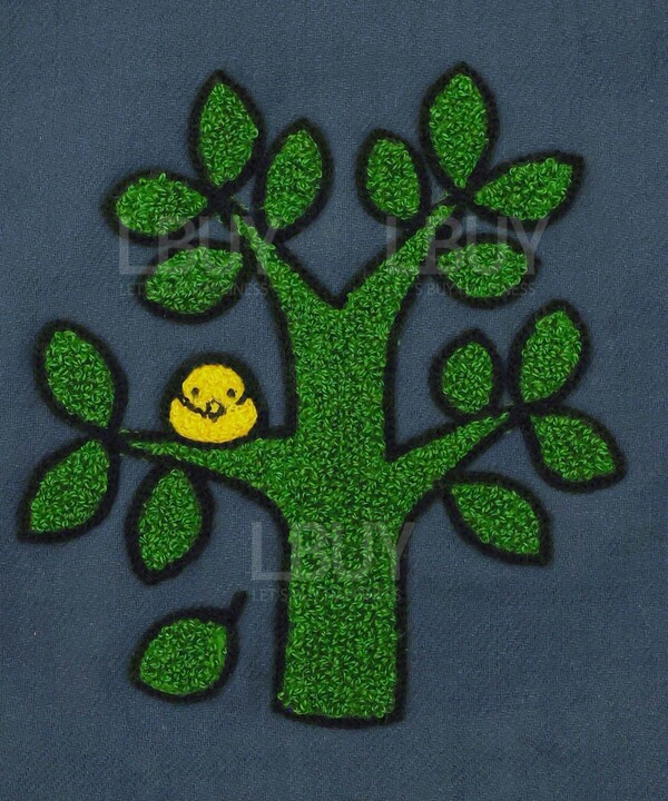 Dick Bruna × studio CLIP 2024さがら刺繍収納スツール Miffy-studio