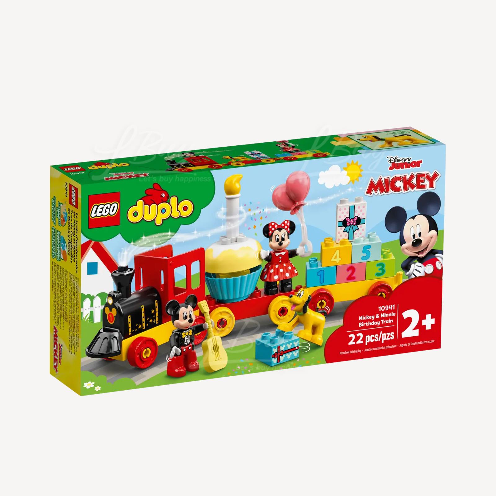 LEGO 10941 DUPLO Mickey & Minnie Birthday Train 2+