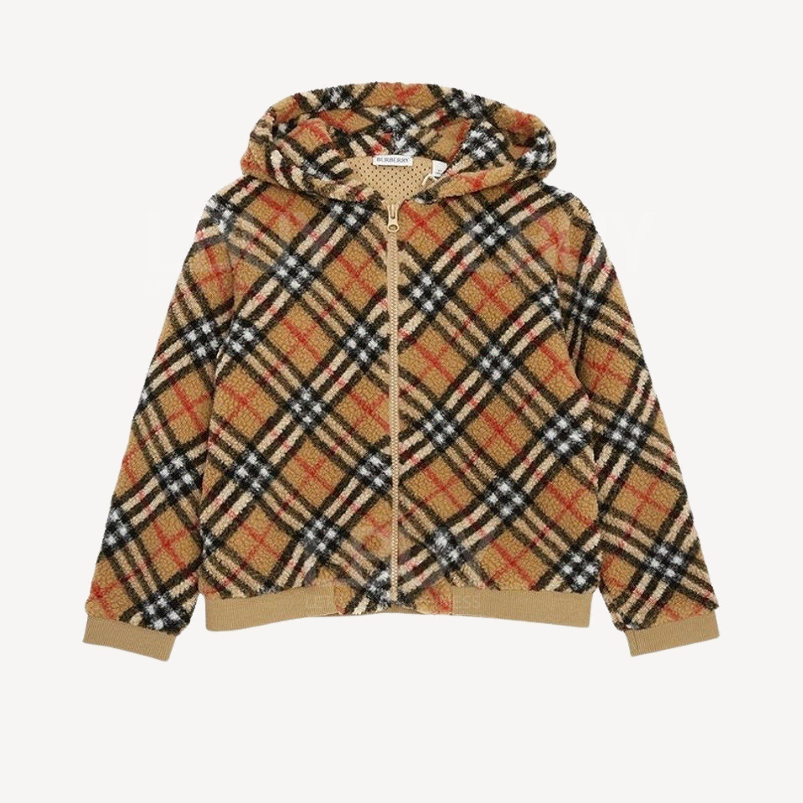 Burberry Classic Check Fleece Hoodie 8076882