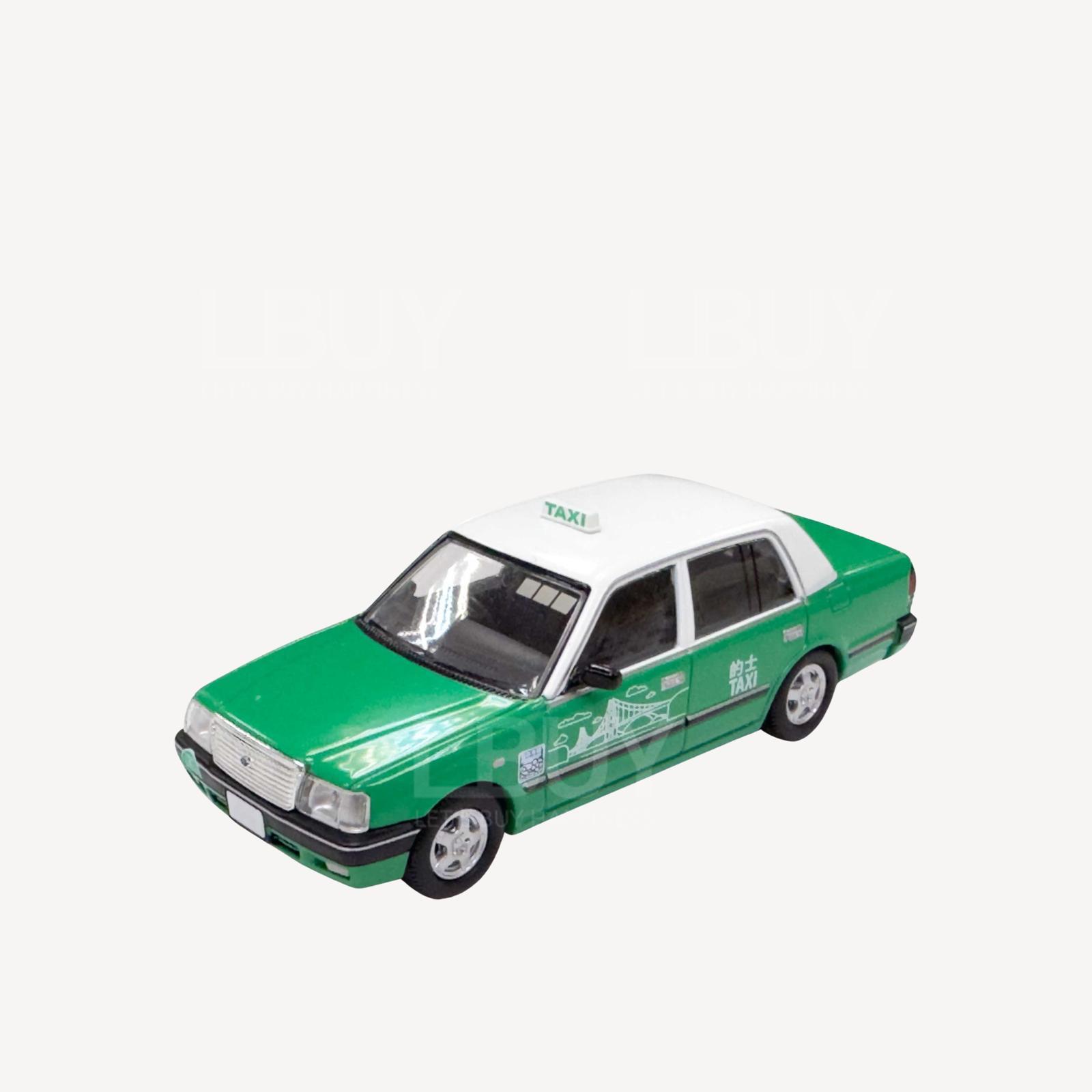 豐田皇冠Comfort香港的士 綠色(新界的士) 隨車附送獨立編號珍藏紀念咭