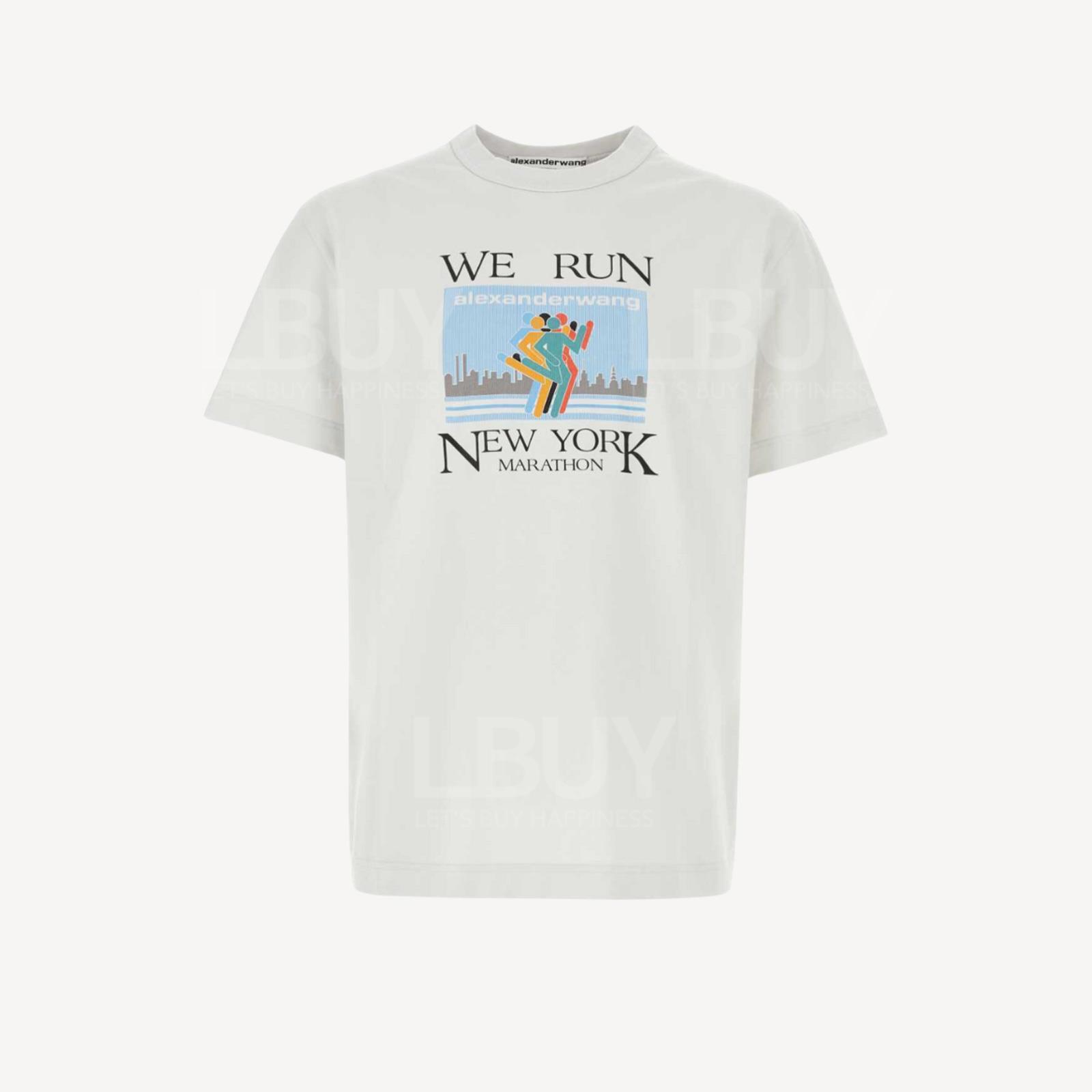 Alexander Wang 馬拉松短袖T恤 白色
