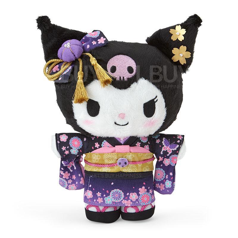 Sanrio和服系列 Kuromi 毛公仔 22cm