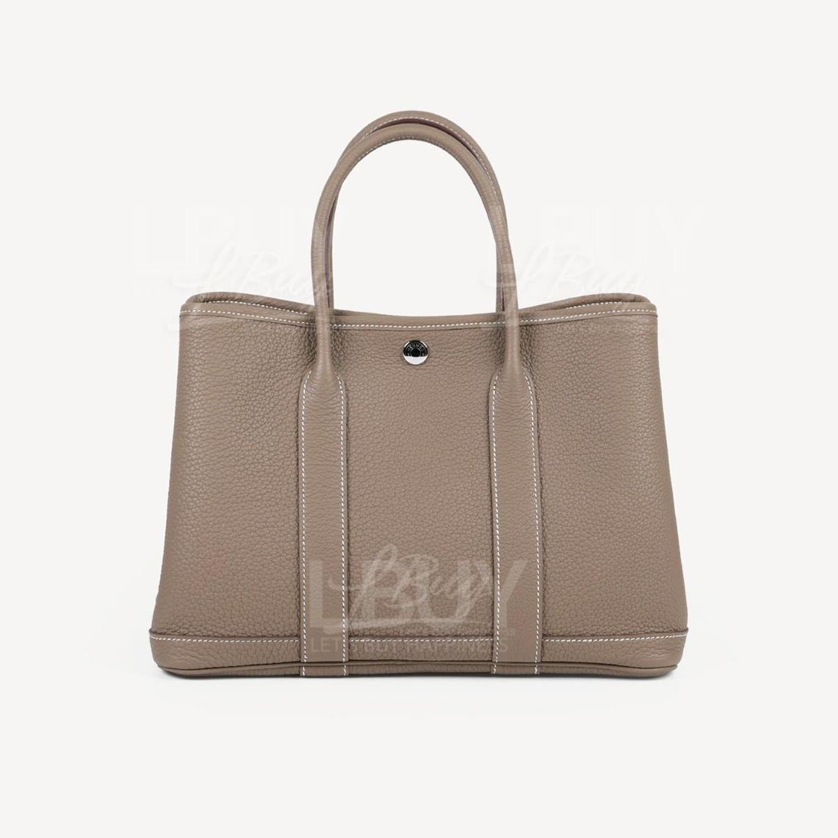 Hermes Garden Party 36 Bag Etoupe