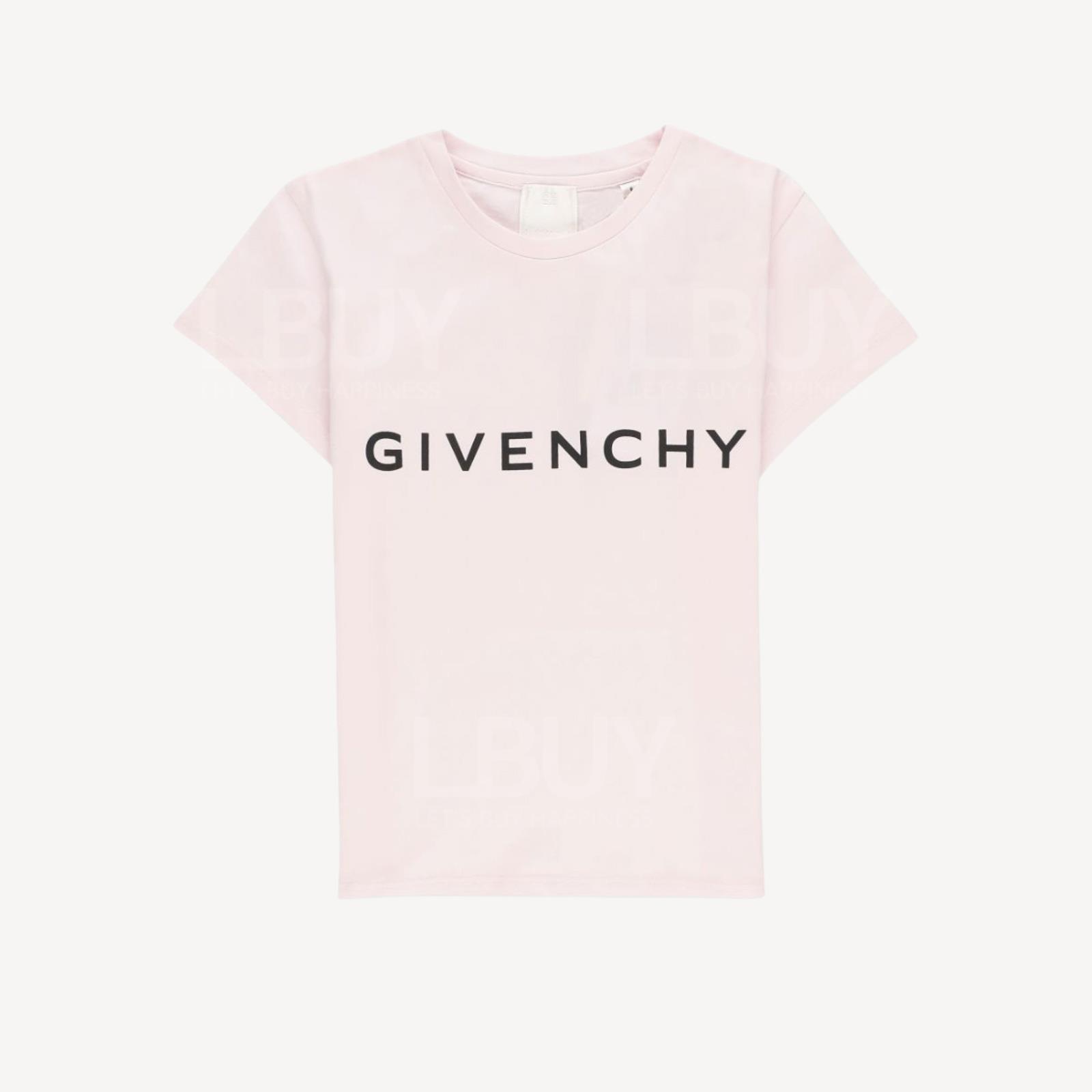Givenchy 粉紅色短袖T恤 H30426