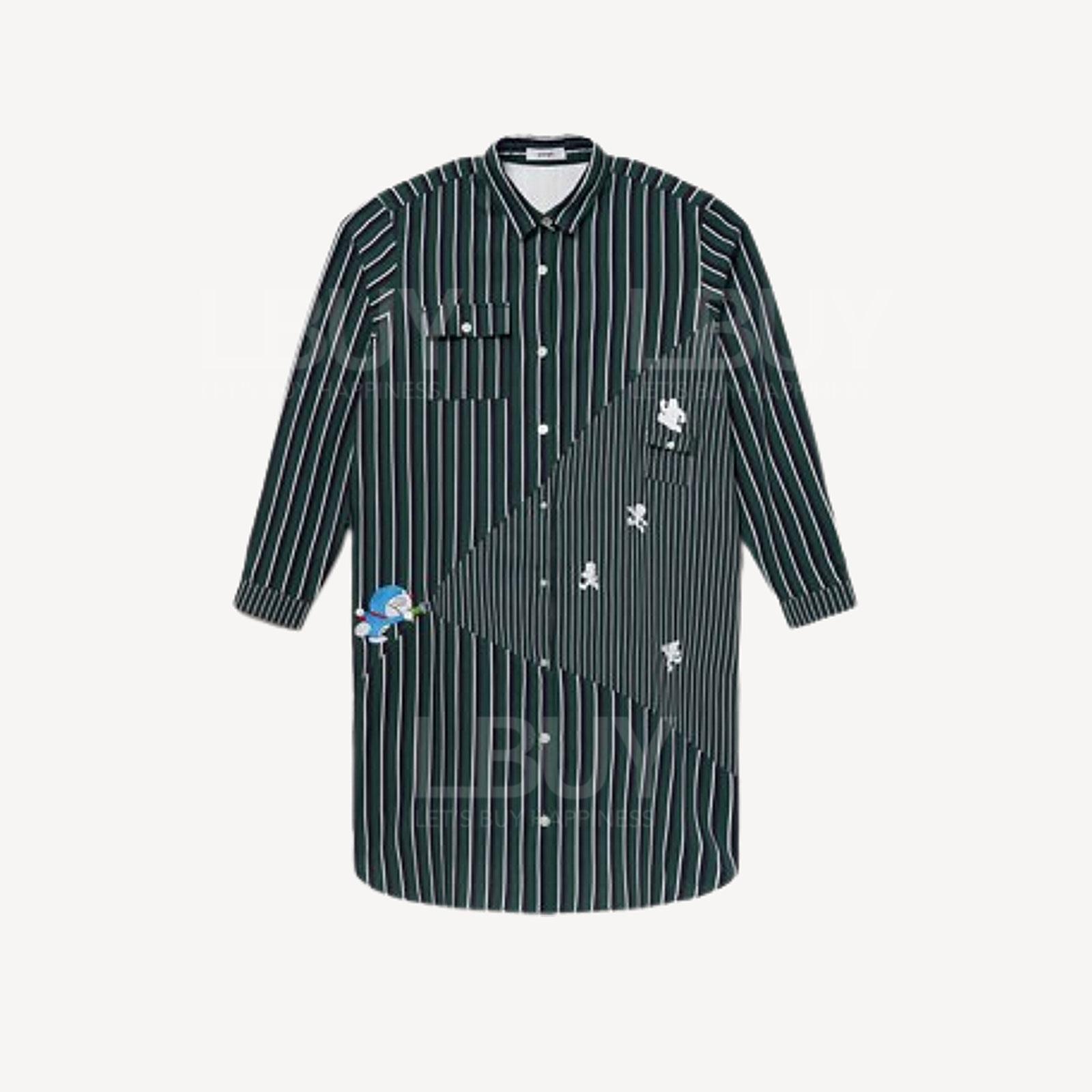 Graniph多啦A夢縮小電筒長袖連身裙(尺碼：FREE SIZE)