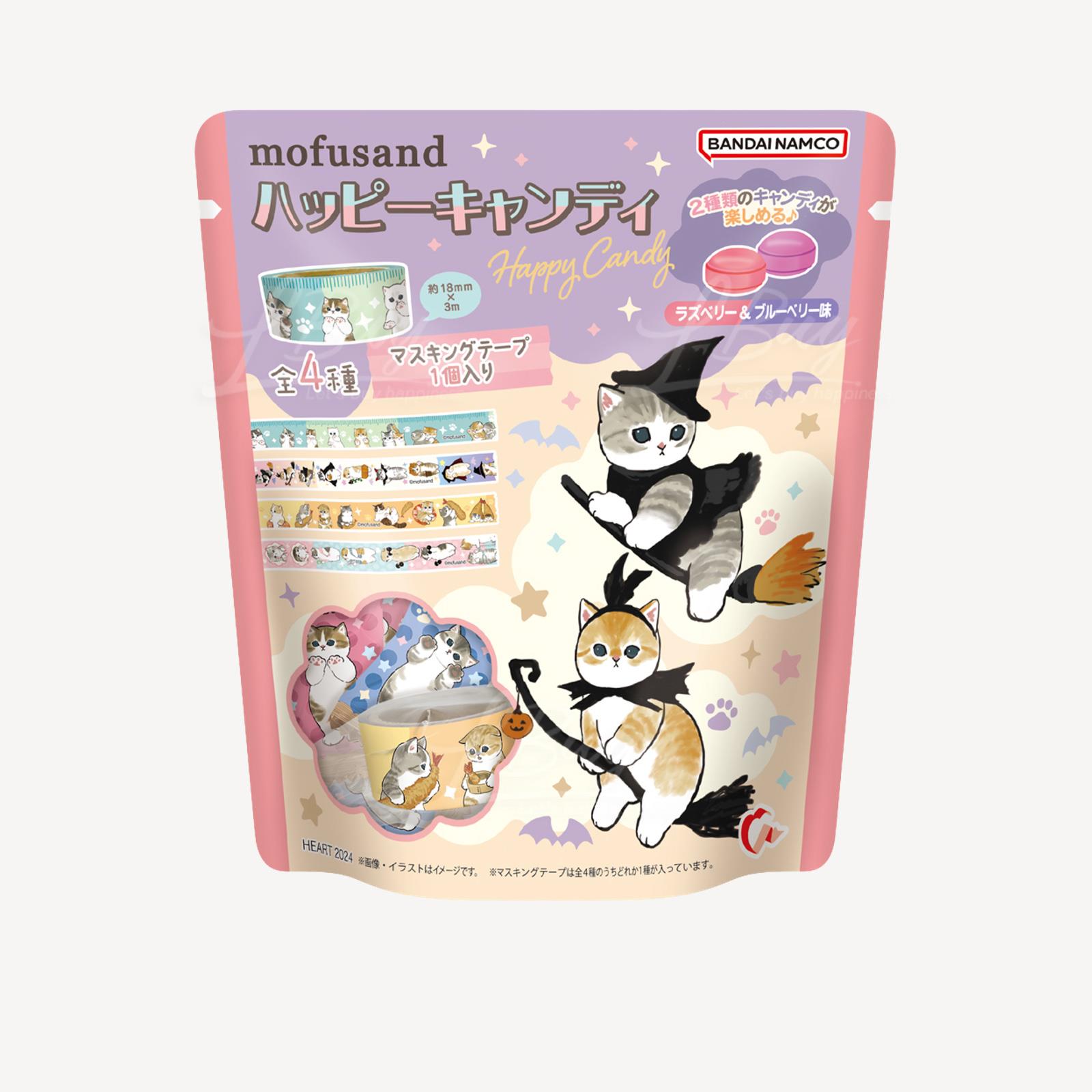 Mofusand 糖果連印花膠紙圈
