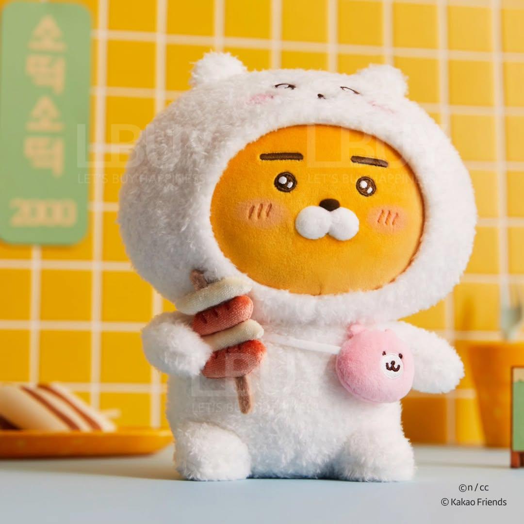 Chiikawa x Kakao Friends 聯名系列毛公仔 小可愛 x Choonsik 22cm