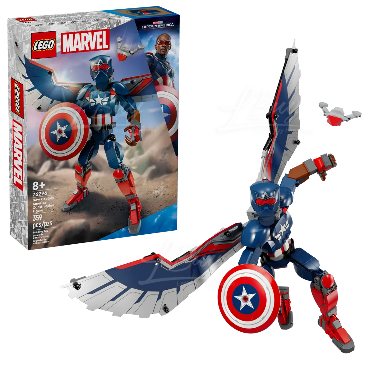 LEGO 76296 Marvel New Captain America Construction Figure 8+