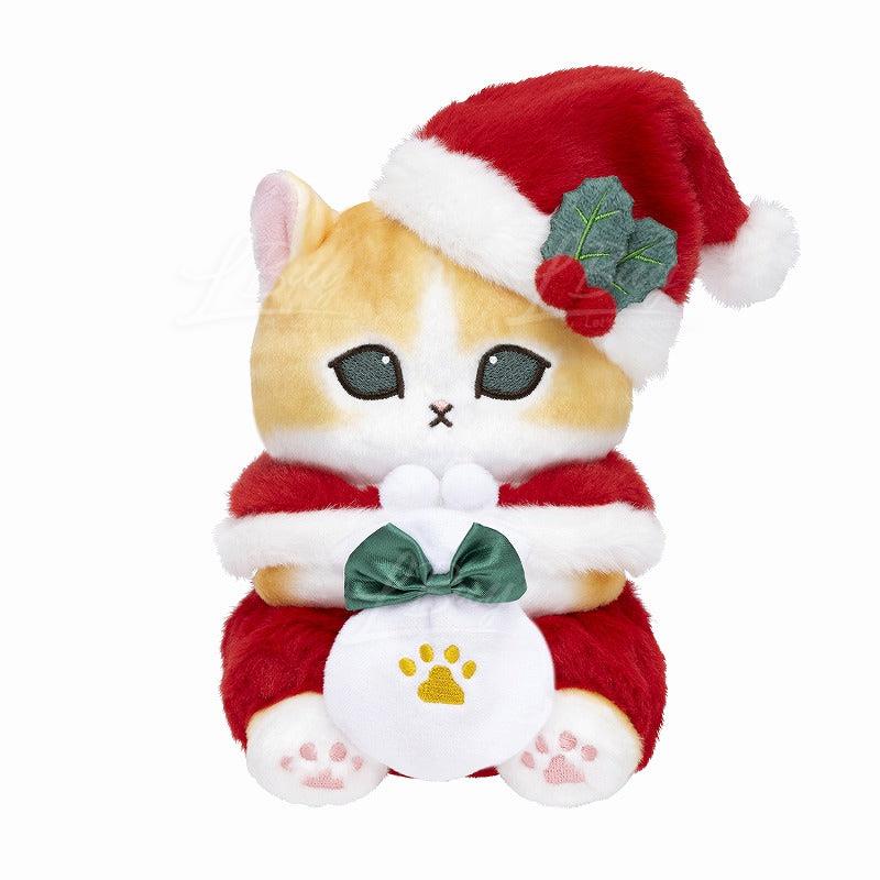 Mofusand圣诞系列公仔 圣诞老人猫公仔