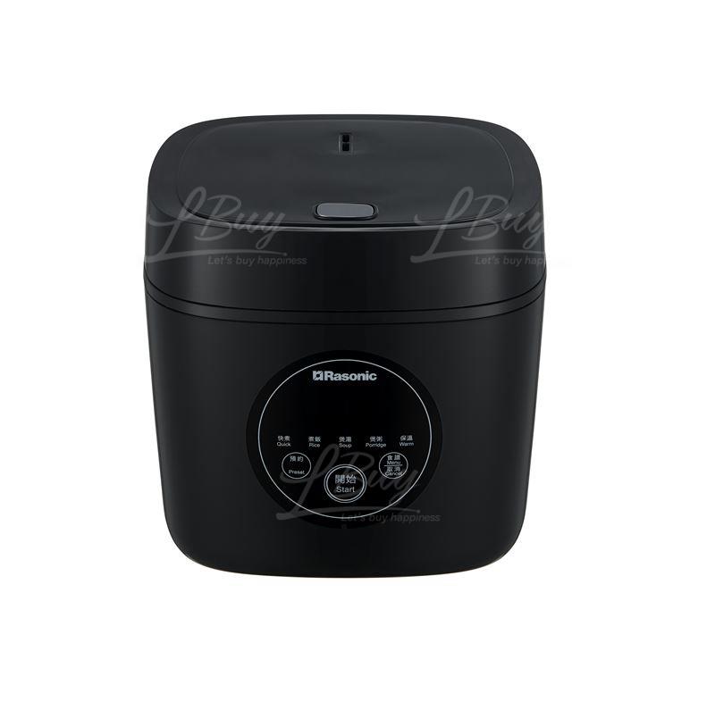 Rasonic Mini Microcomputer Rice Cooker (0.64L) Black RRC-YC06B
