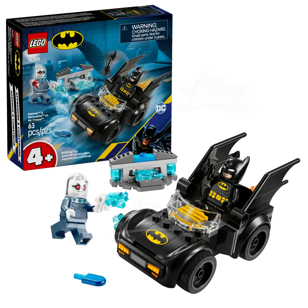 LEGO 76301 Super Heroes Batman™ & Batmobile™ vs. Mr. Freeze™ 4+