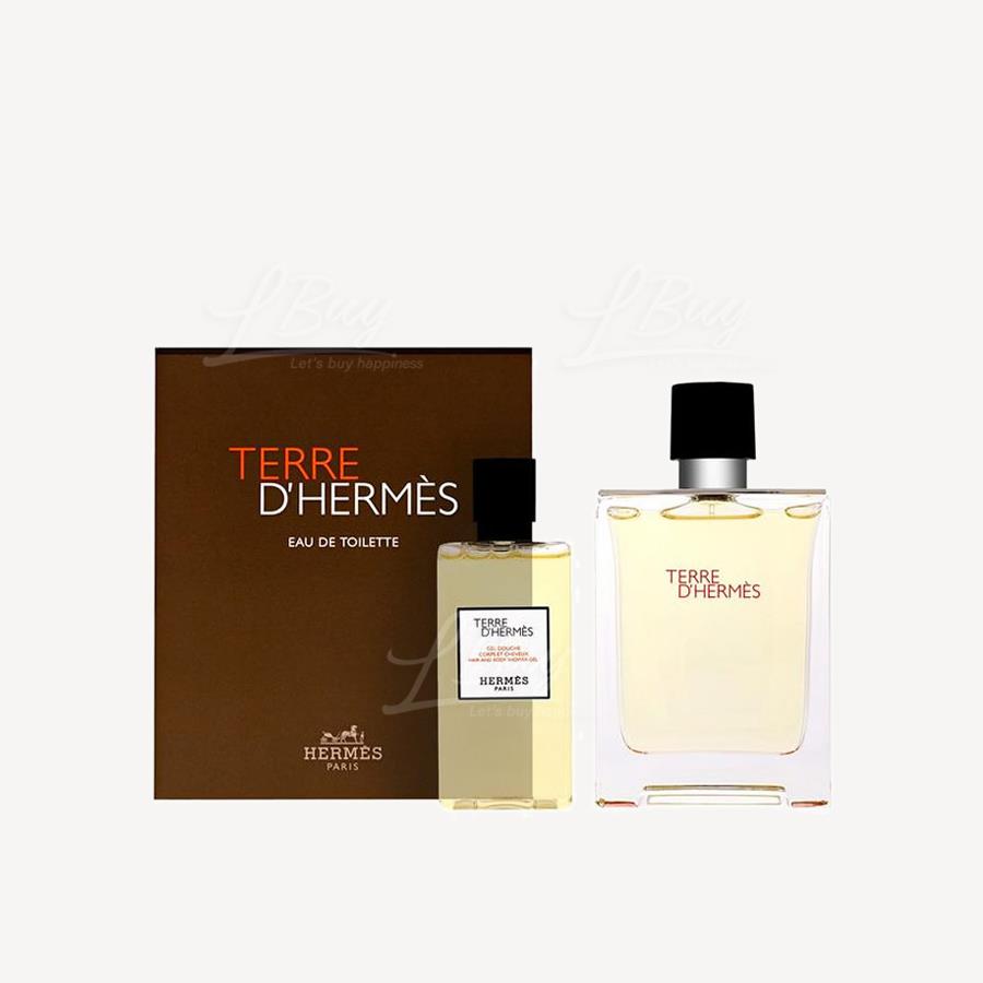 Hermès 大地 Terre d' Hermès 淡香水套裝 ( EDT 100ml + Shower gel 80ml)